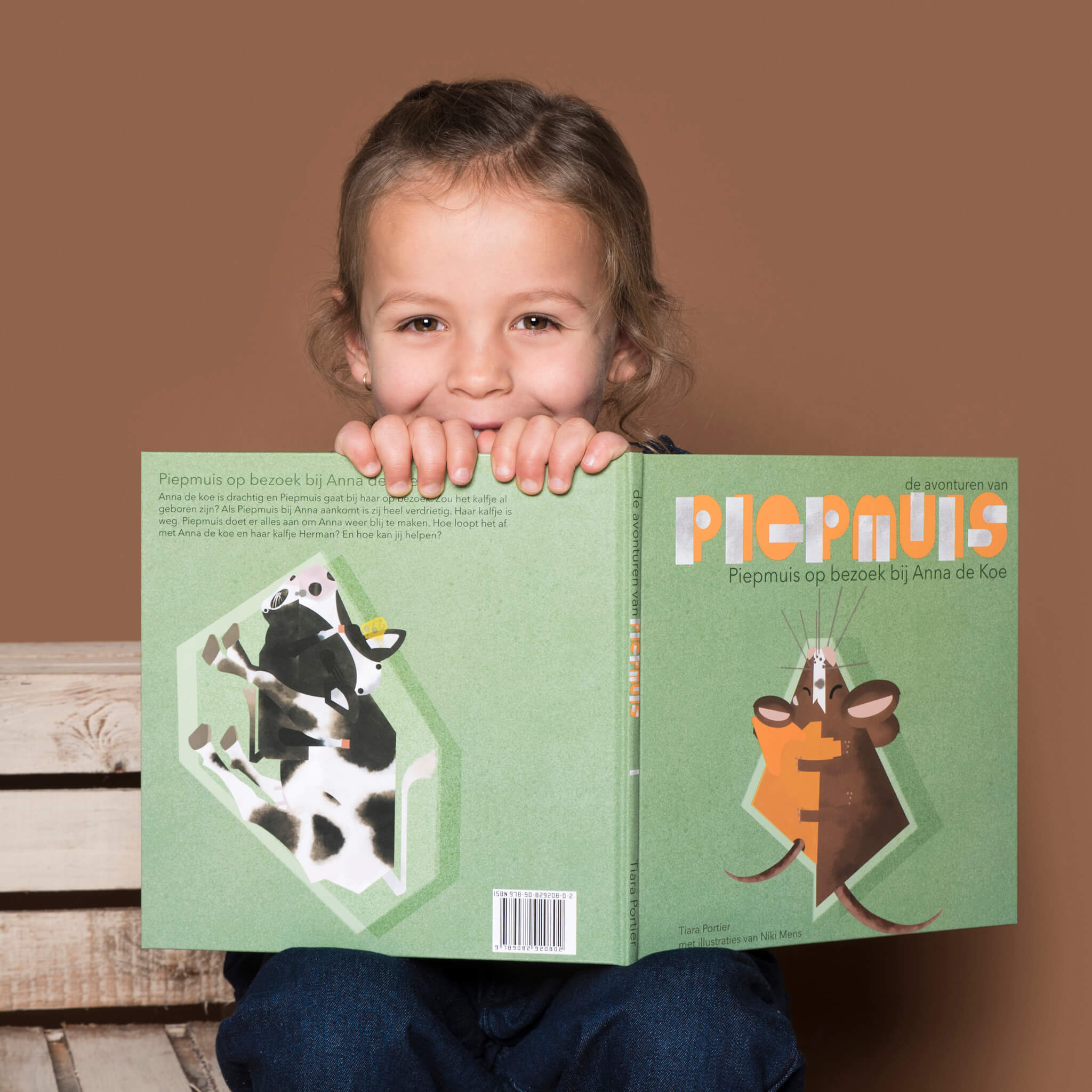 Piepmuis op bezoek bij Anna de koe - Afbeelding 3